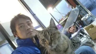 にゃんたと夜勤