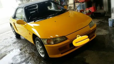 ホンダ　ビート　全部塗装