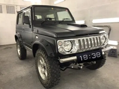 ジムニー全部塗装とネット販売車両